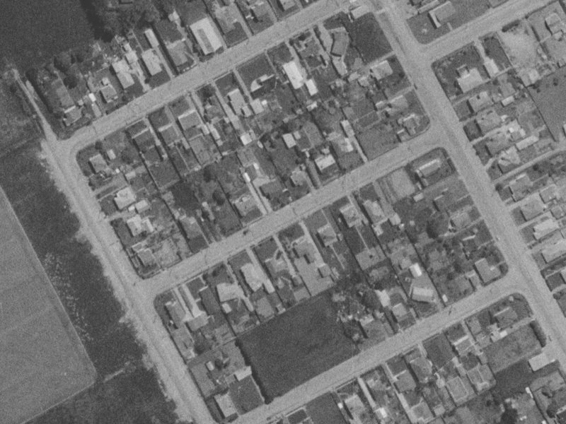 10 Riwai Street from the air, 1975-1979