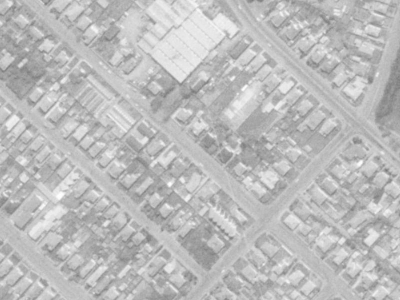 45 Hume Street from the air, 1975-1979