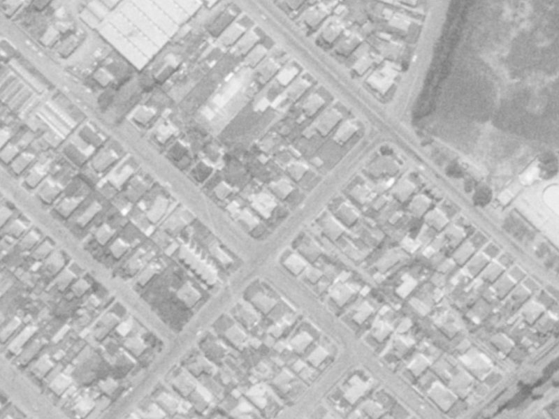35 Rogers Street from the air, 1975-1979