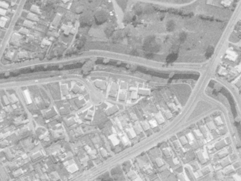 5 Esher Place from the air, 1975-1979