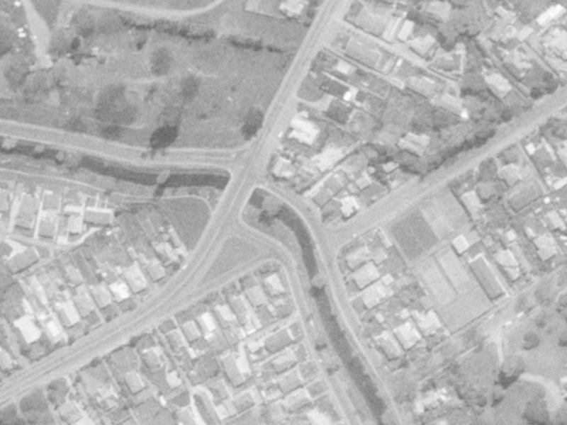 109–115 Fifield Terrace from the air, 1975-1979