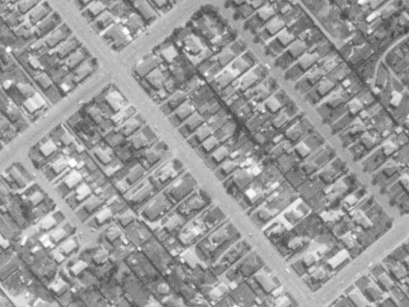 310 Lyttelton Street from the air, 1975-1979