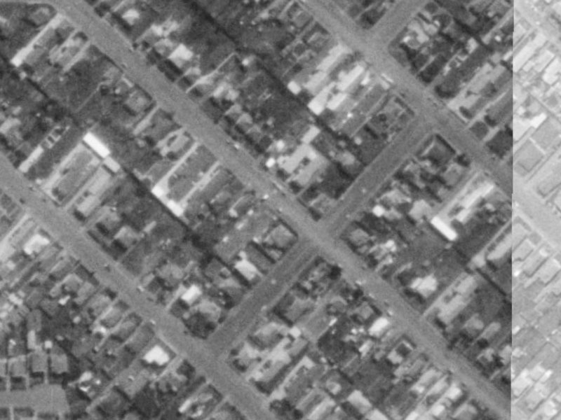 82 King Street from the air, 1975-1979