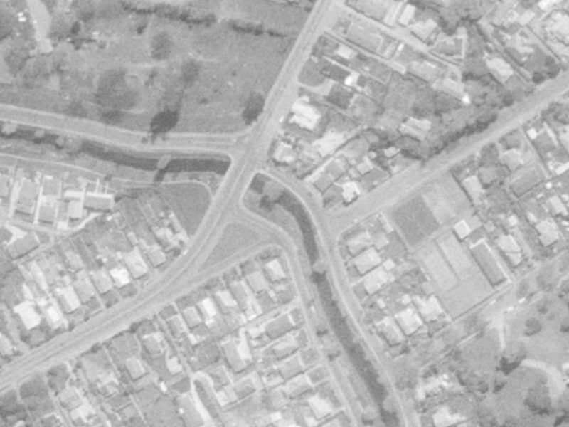 115a Fifield Terrace from the air, 1975-1979