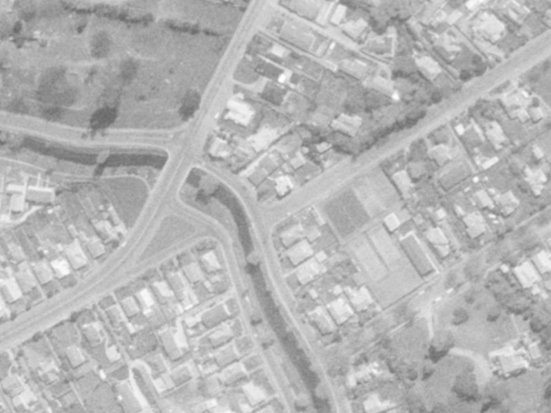 5 Locarno Street from the air, 1975-1979
