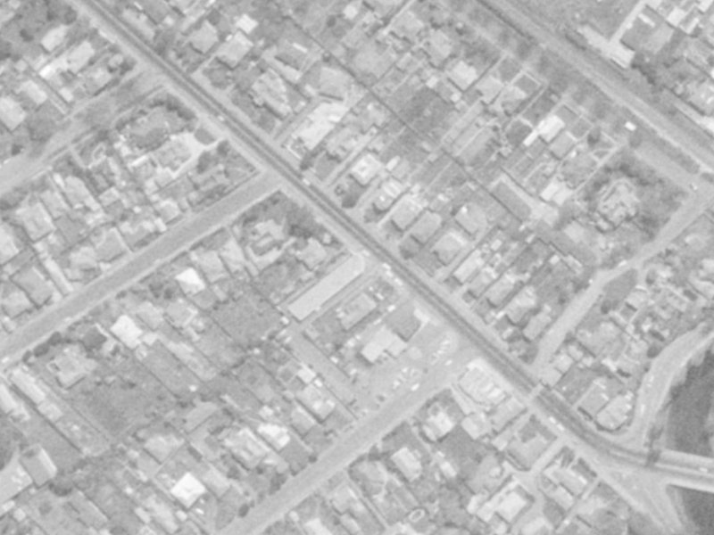 122 Opawa Road from the air, 1975-1979
