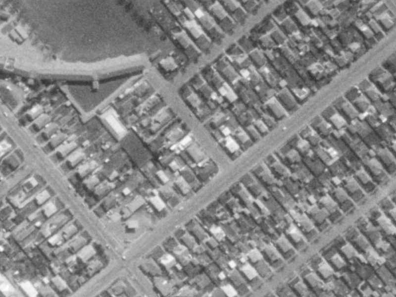 3 Dominion Avenue from the air, 1975-1979