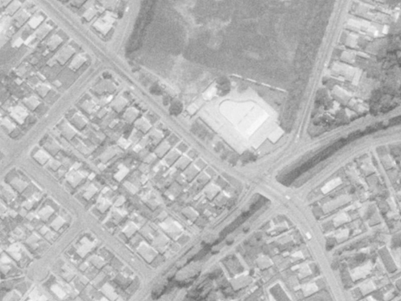 11 Waltham Road from the air, 1975-1979