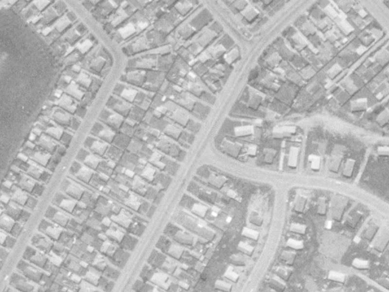 148 Springs Road from the air, 1975-1979