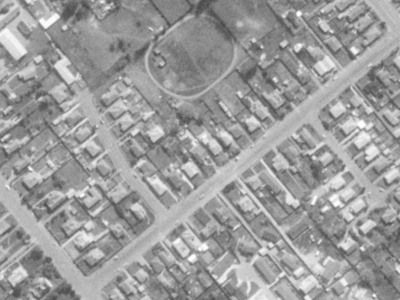 33 Edinburgh Street from the air, 1975-1979