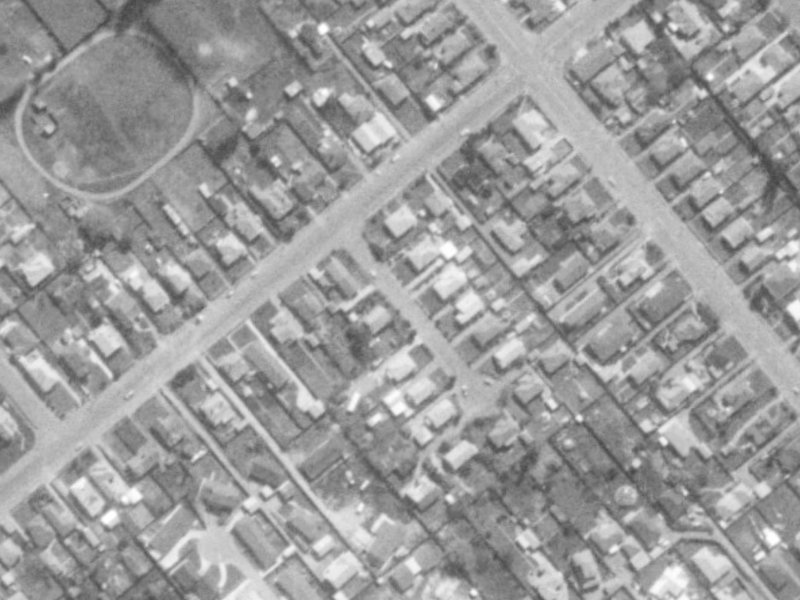 6 Willis Place from the air, 1975-1979