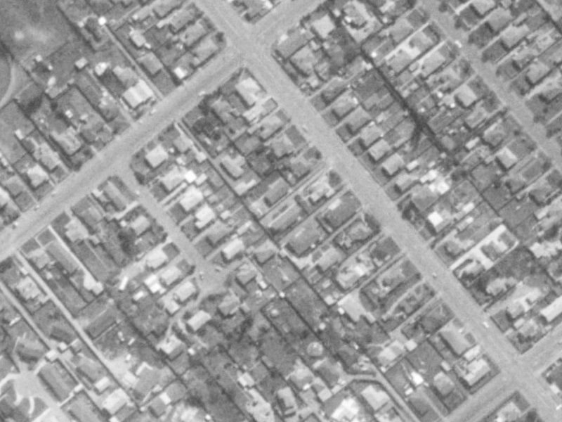 311A Lyttelton Street from the air, 1975-1979