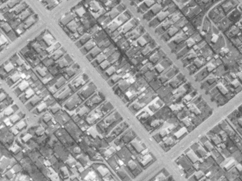 302 Lyttelton Street from the air, 1975-1979