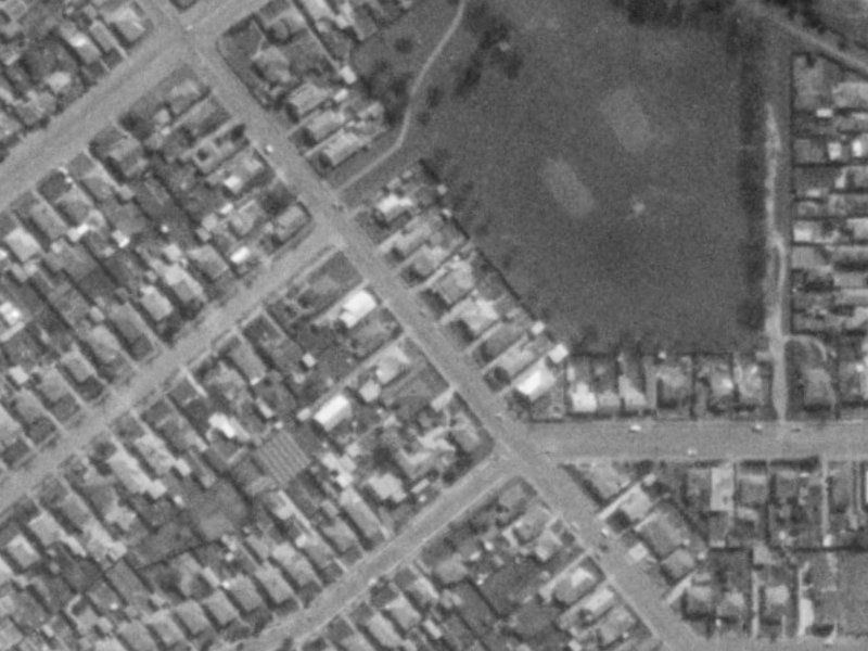 104B Strickland Street from the air, 1975-1979