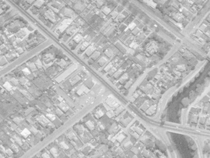 133 Opawa Road from the air, 1975-1979