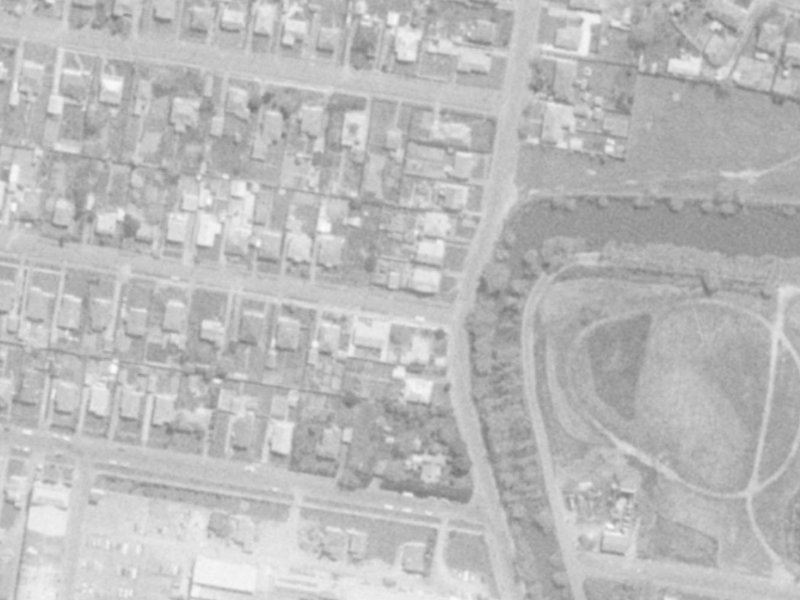 50 Chichester Street from the air, 1975-1979