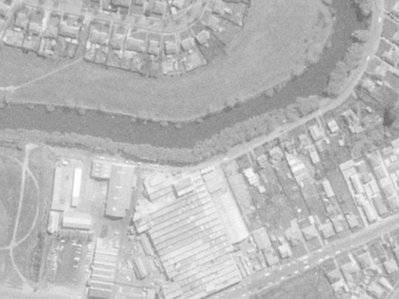37 Connal Street from the air, 1975-1979
