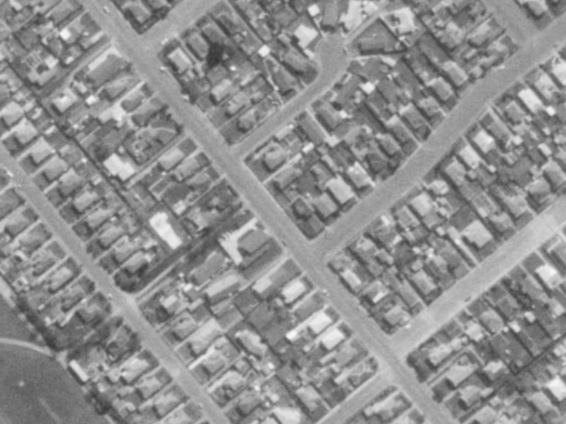 80 Simeon Street from the air, 1975-1979