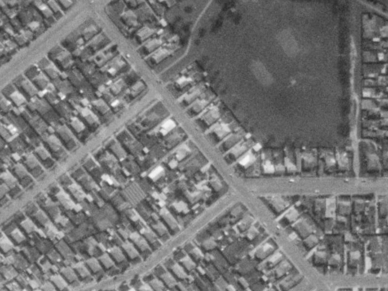 75 Strickland Street from the air, 1975-1979
