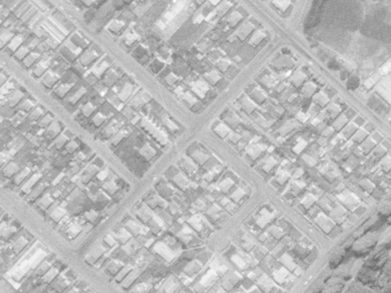 70 Hume Street from the air, 1975-1979
