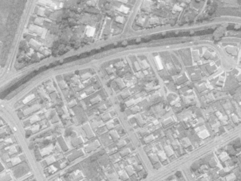 20 Wilding Street from the air, 1975-1979