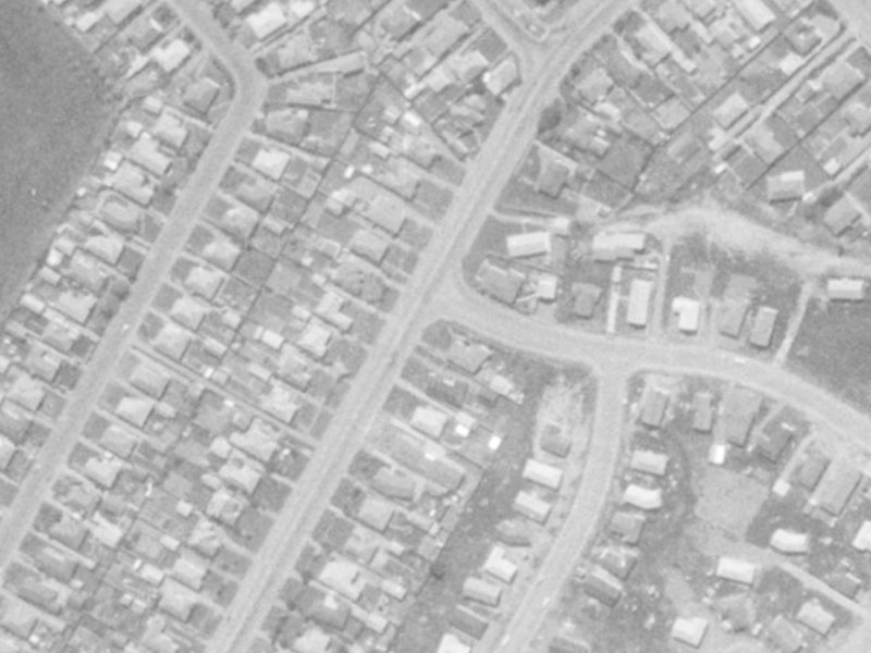 149 Springs Road from the air, 1975-1979