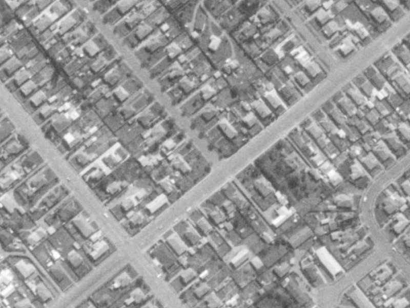 6 Hinemoa Street from the air, 1975-1979