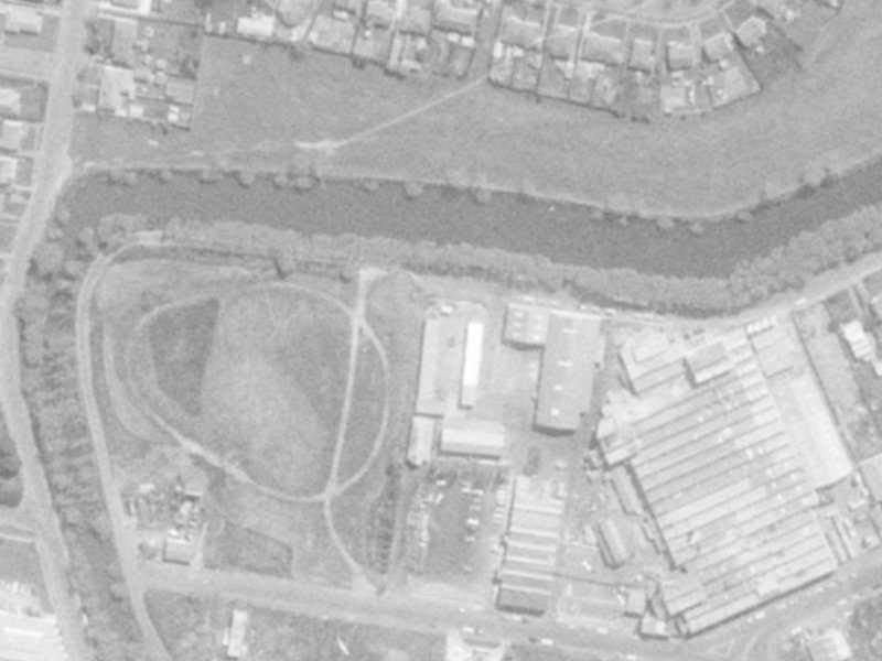 32 Cumnor Terrace from the air, 1975-1979