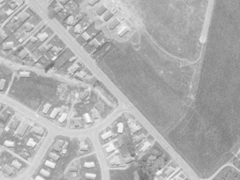 35 Awatea Road from the air, 1975-1979