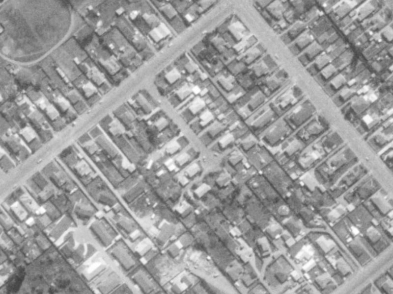 8A Willis Place from the air, 1975-1979