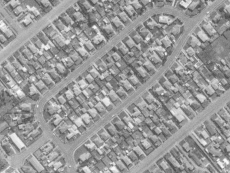 15 Bewdley Street from the air, 1975-1979