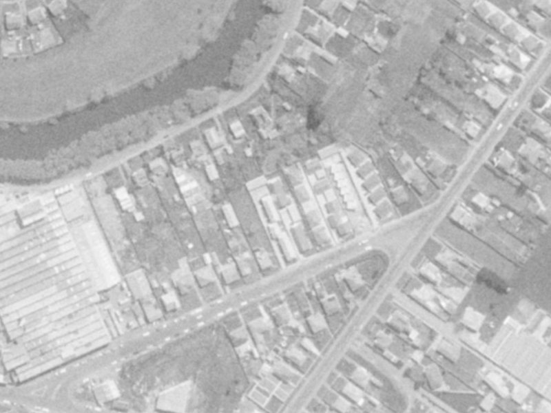 1/16 Lane Street from the air, 1975-1979