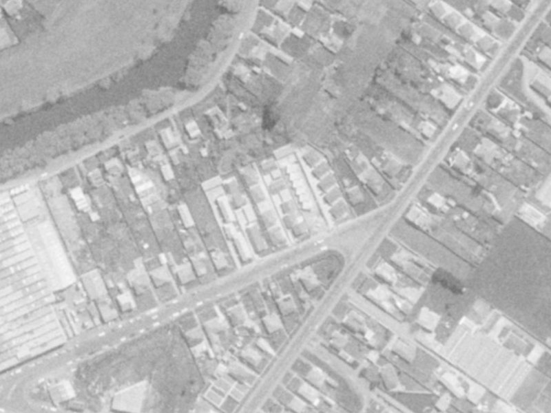 12 Lane Street from the air, 1975-1979