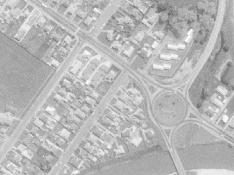 60 Gould Crescent from the air, 1975-1979