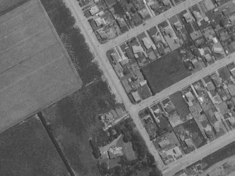 11 Bailey Street from the air, 1975-1979