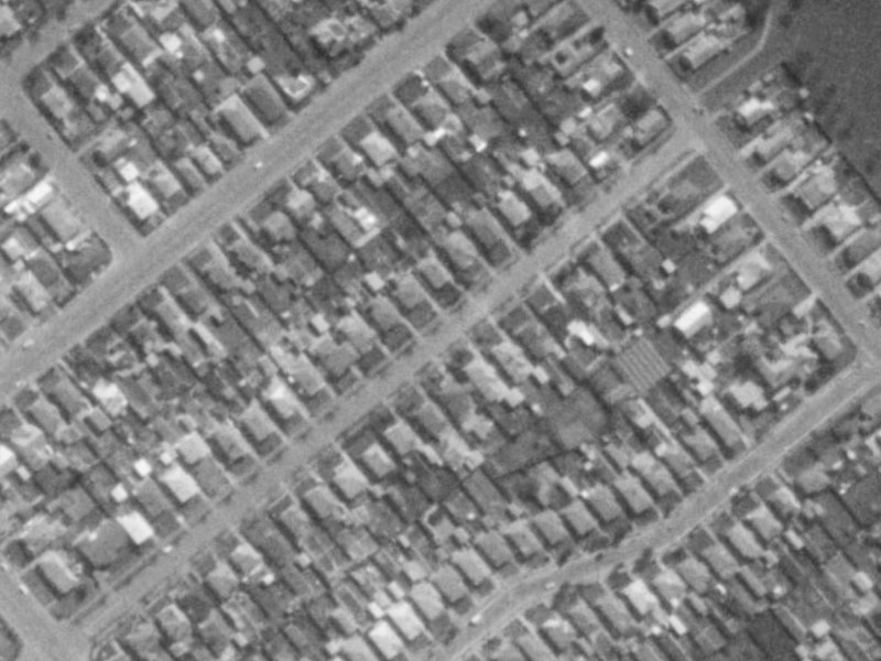 116A Roker Street from the air, 1975-1979