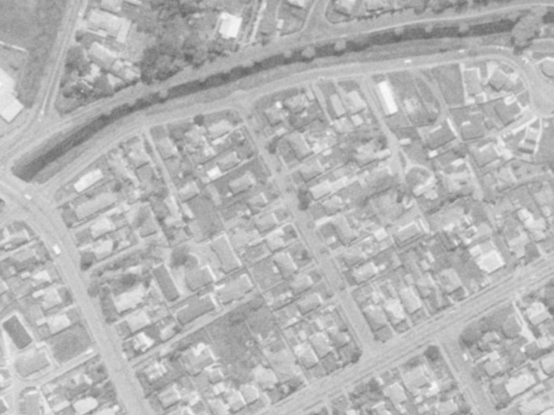 17 Wilding Street from the air, 1975-1979