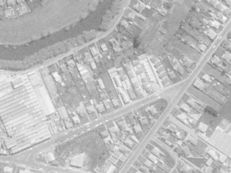 16 Lane Street from the air, 1975-1979
