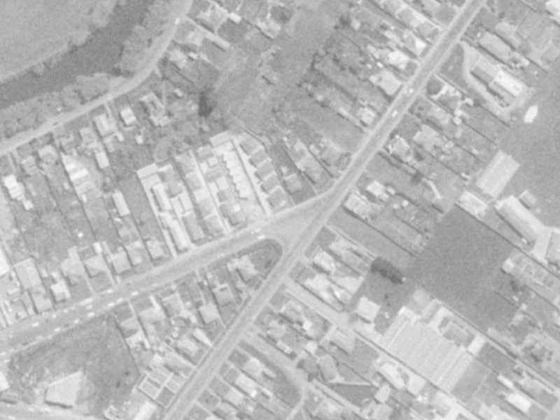 6 Lane Street from the air, 1975-1979