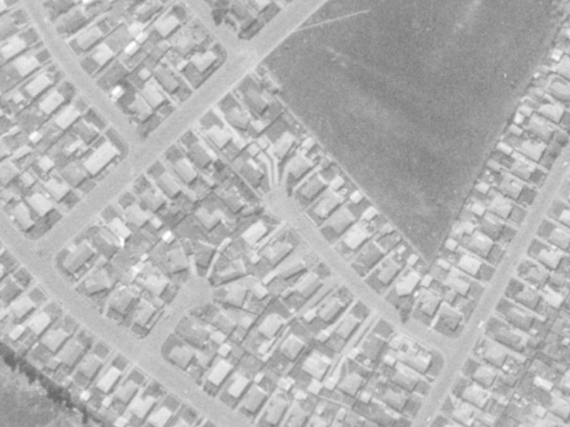 23 Fairmont Place from the air, 1975-1979