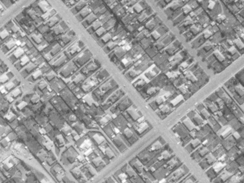 291 Lyttelton Street from the air, 1975-1979
