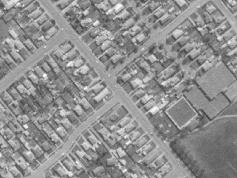 Barrington Street from the air, 1975-1979
