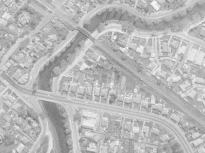 159 Opawa Road from the air, 1975-1979