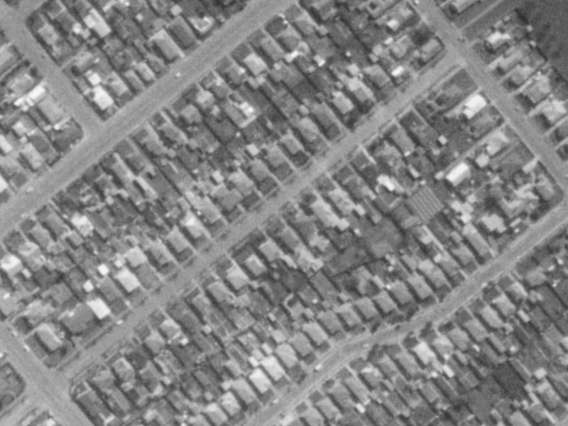 112 Roker Street from the air, 1975-1979