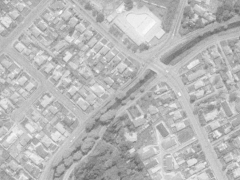 360 Eastern Terrace from the air, 1975-1979
