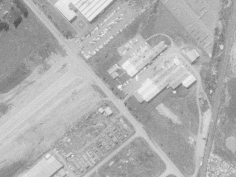 650E Halswell Junction Road from the air, 1975-1979