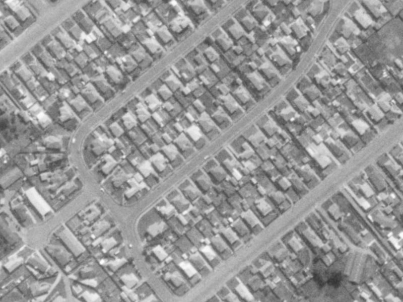11 Bewdley Street from the air, 1975-1979