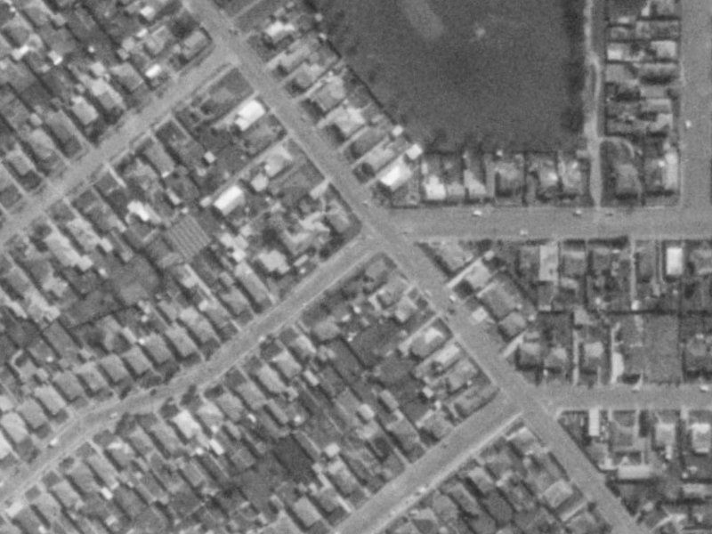 61 Strickland Street from the air, 1975-1979