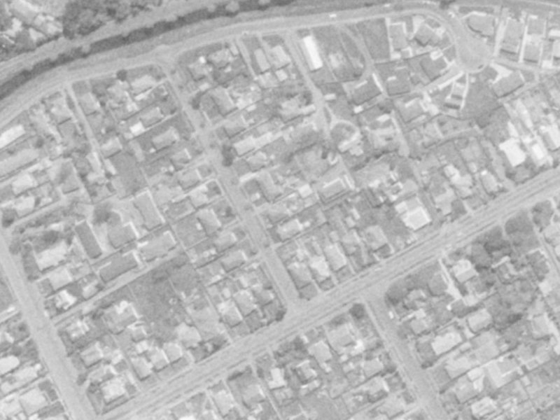 8 Wilding Street from the air, 1975-1979
