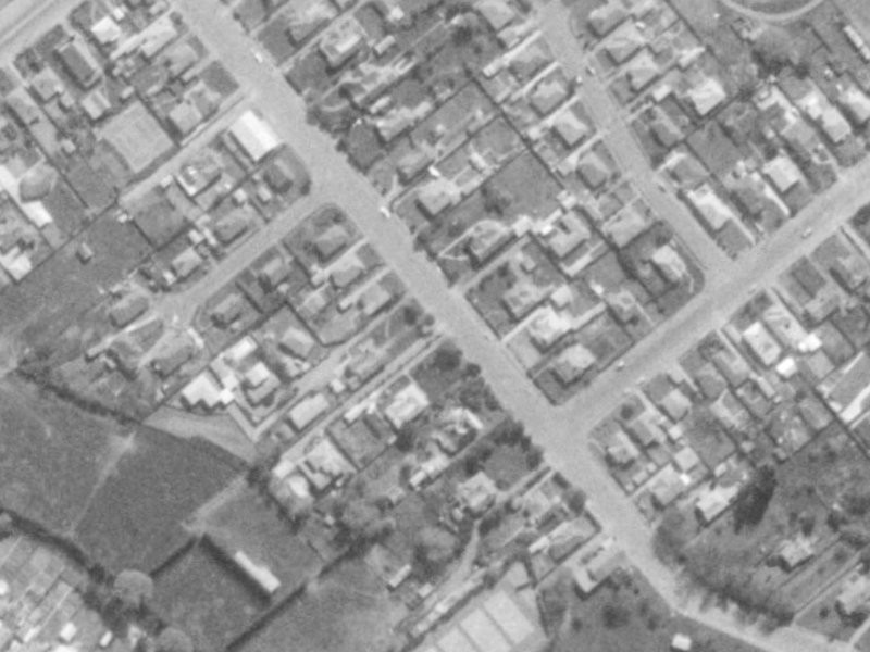 93A Domain Terrace from the air, 1975-1979